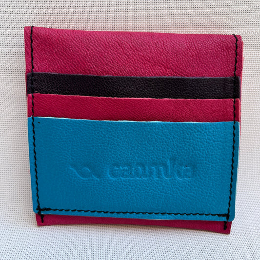 CAOMKA Coin Holder Natural BioCuir® Leather Exclusive Piece No. 12388