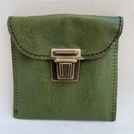 CAOMKA Coin Holder Natural BioCuir® Leather Exclusive Piece No. 12382
