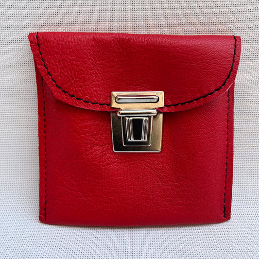 CAOMKA Coin Holder Natural BioCuir® Leather Exclusive Piece No. 12378