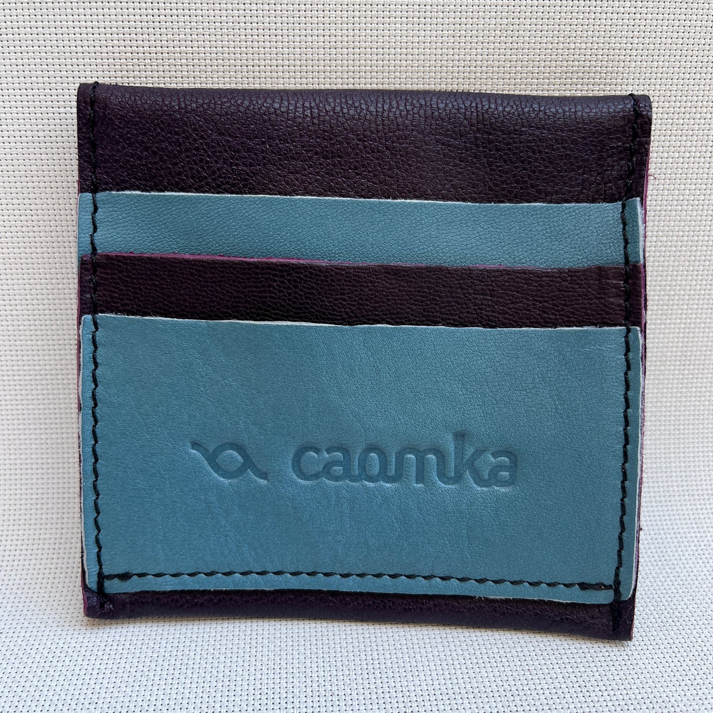 CAOMKA Münzhalter Natural BioCuir® Leather Exklusives Stück Nr. 12380
