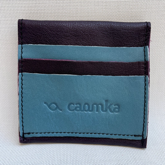 CAOMKA Coin Holder Natural BioCuir® Leather Exclusive Piece No. 12380
