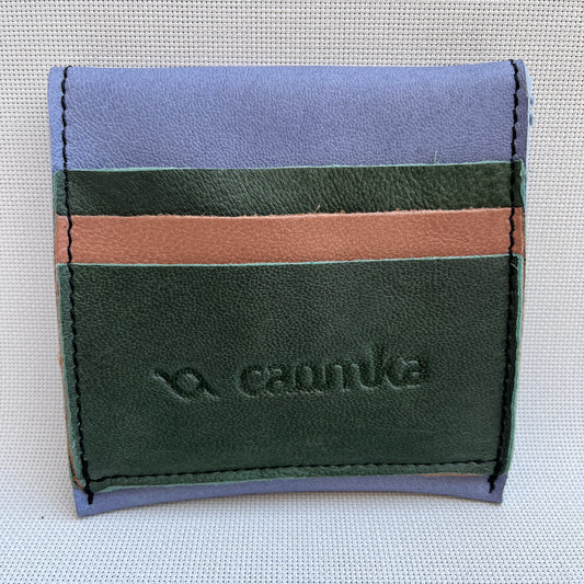 CAOMKA Coin Holder Natural BioCuir® Leather Exclusive Piece No. 12379
