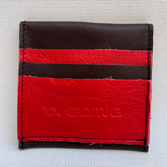 CAOMKA Coin Holder Natural BioCuir® Leather Exclusive Piece No. 12374