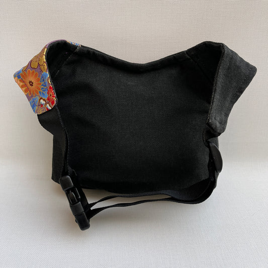 Special Black Jeans &amp; Flowers Unique Piece No. 11577