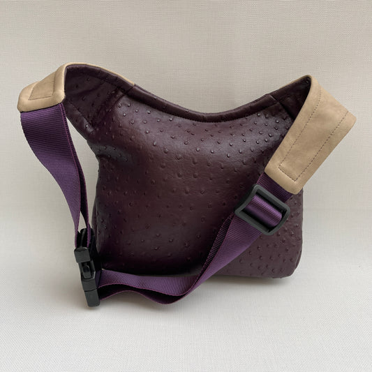 Special Purple & Beige · Piel Vegana. Pieza Única Núm. 10743