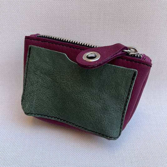 CAOMKA Wink Wallet Natural BioCuir® Leather Exclusive Piece No. 10753