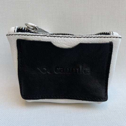 CAOMKA Wink Wallet Natural BioCuir® Leather Exclusive Piece No. 10754