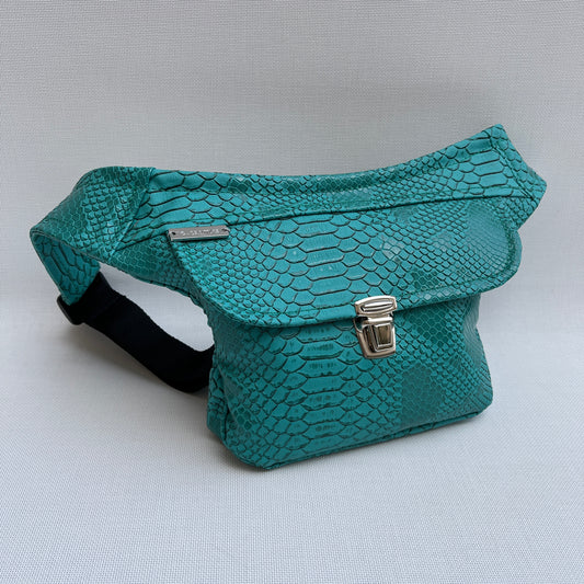 Mini Turquesa & Silver · Polipiel · Pieza Única Núm. 11663