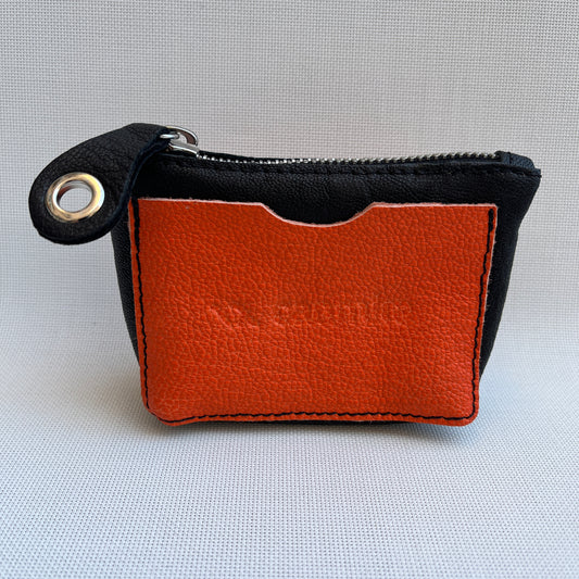 CAOMKA Wink Wallet Natural BioCuir® Leather Exclusive Piece No. 10757