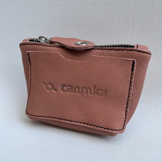 CAOMKA Wink Wallet Natural BioCuir® Leather Exclusive Item No. 10759