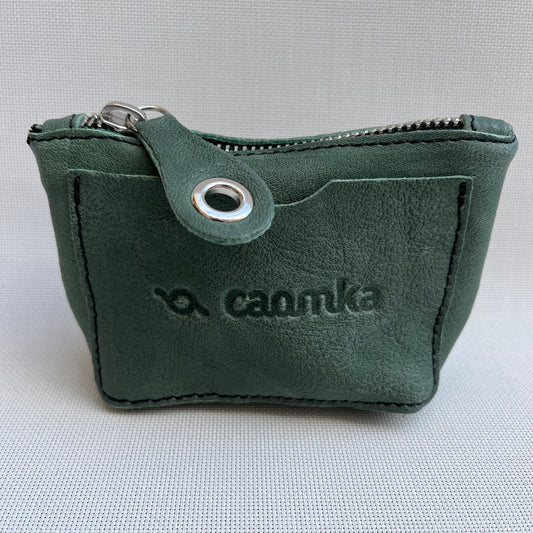 CAOMKA Wink Wallet Natural BioCuir® Leather Exclusive Piece No. 10760