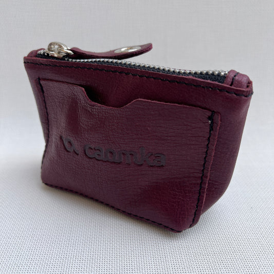 CAOMKA Wink Wallet Natural BioCuir® Leather Exclusive Piece No. 12424