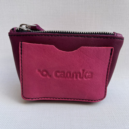 CAOMKA Wink Wallet Natural BioCuir® Leather Exclusive Item No. 10761