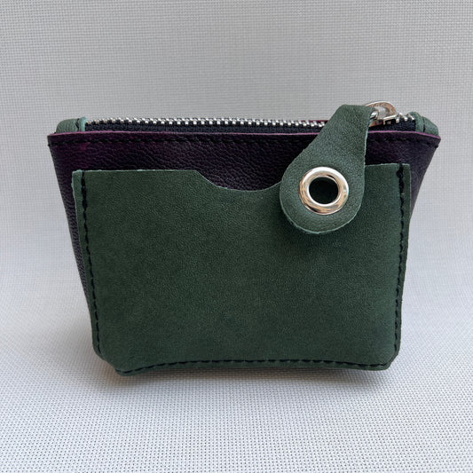 CAOMKA Wink Wallet Natural BioCuir® Leather Exclusive Piece No. 12425