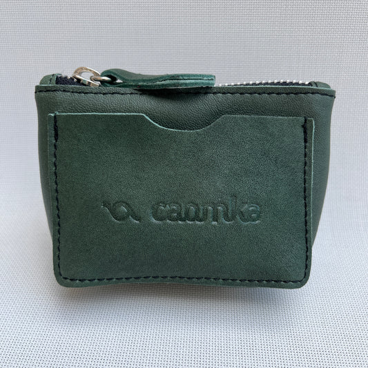 CAOMKA Wink Wallet Natural BioCuir® Leather Exclusive Piece No. 12431