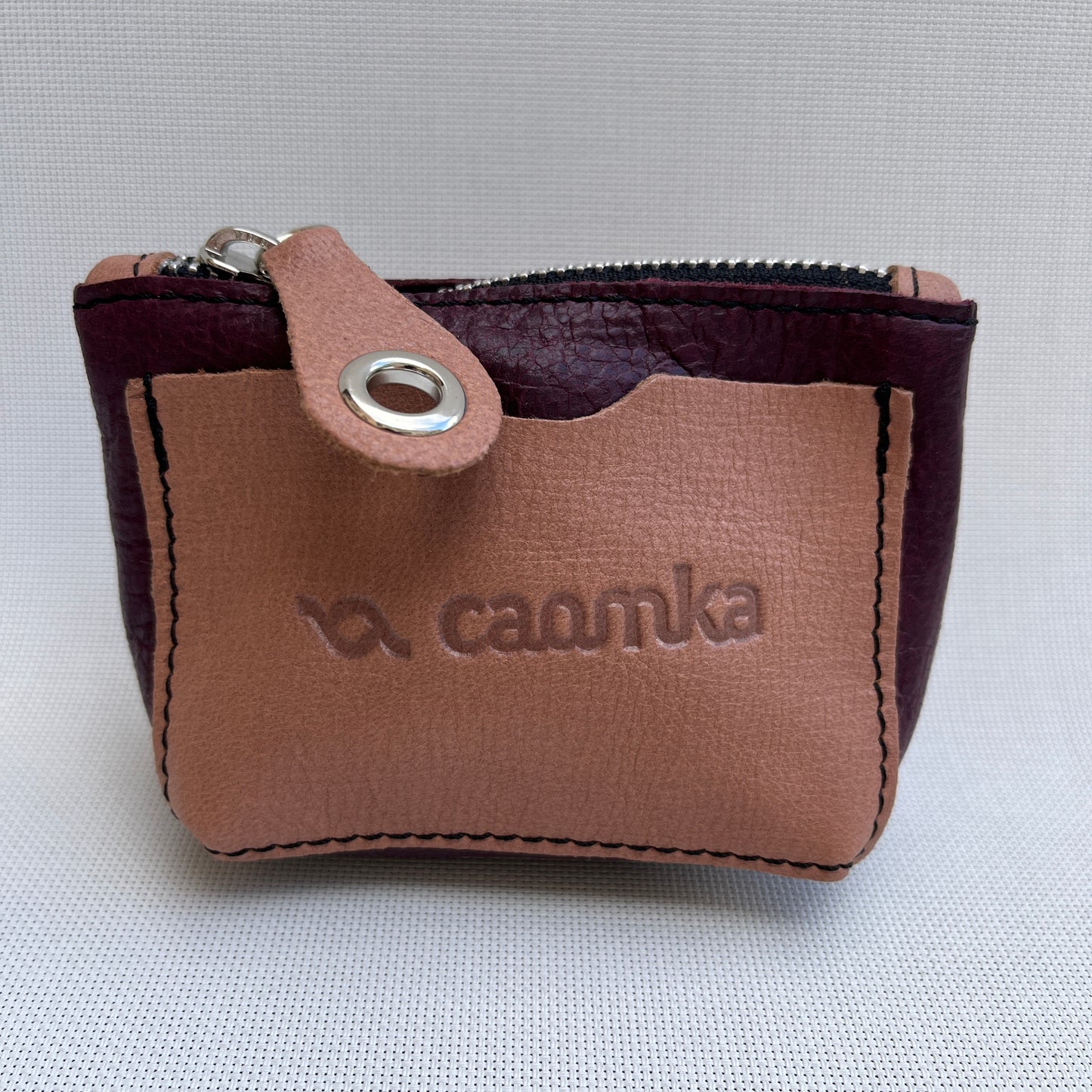 CAOMKA Wink Wallet Natural BioCuir® Leather Exklusives Stück Nr. 12435