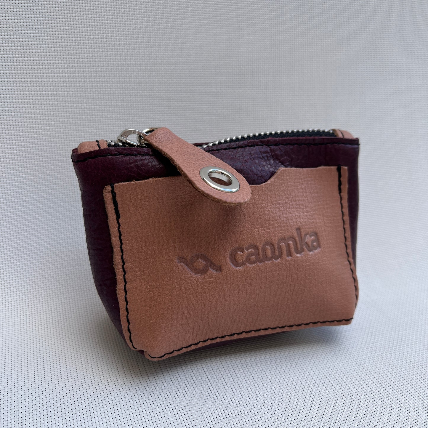 CAOMKA Wink Wallet Natural BioCuir® Leather Exklusives Stück Nr. 12435