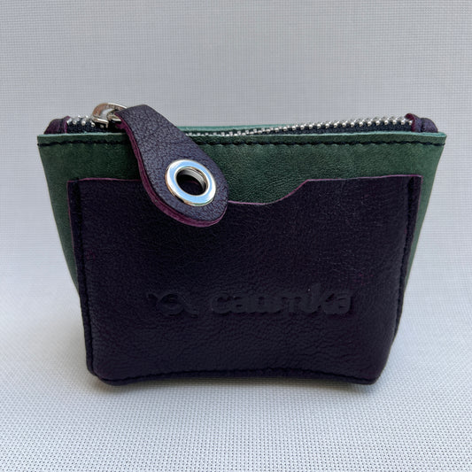 CAOMKA Wink Wallet Natural BioCuir® Leather Exclusive Item No. 12437