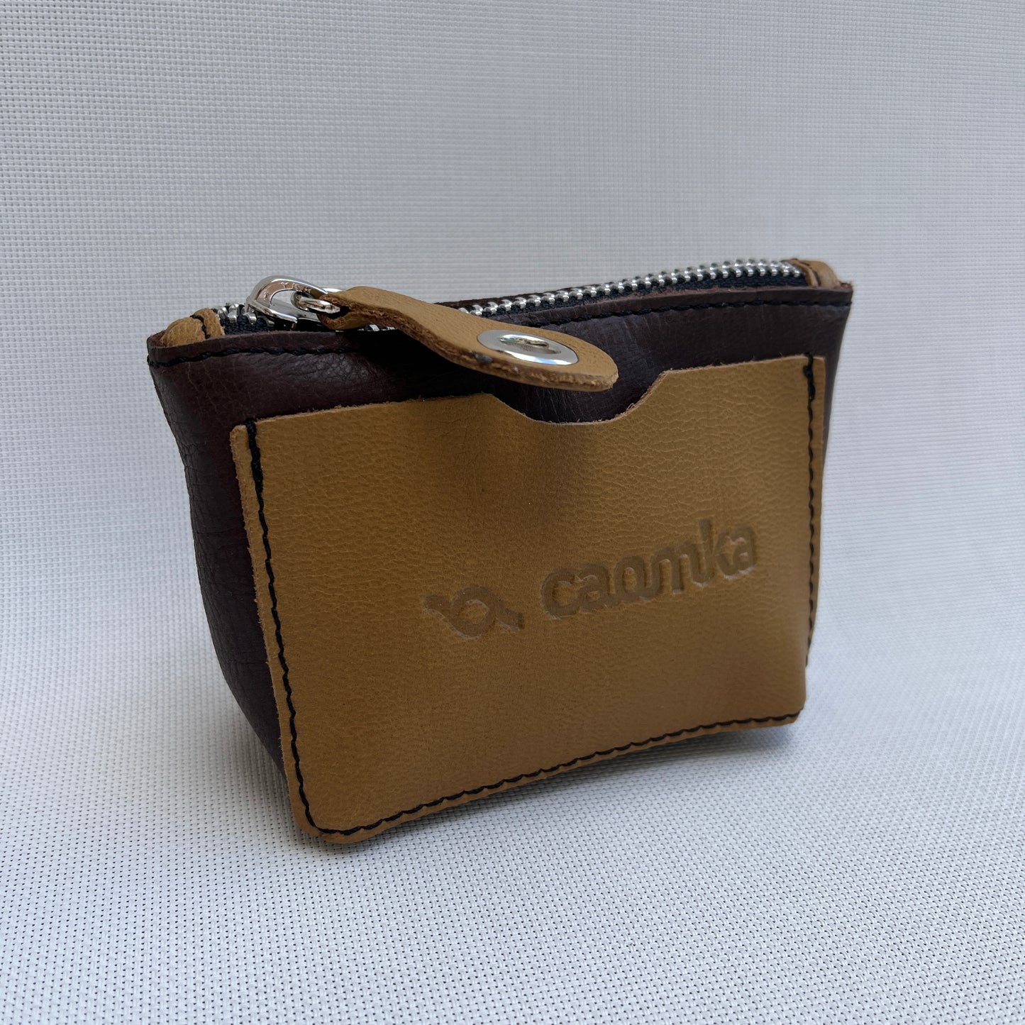 CAOMKA Wink Wallet Natural BioCuir® Leather Exklusives Stück Nr. 12438