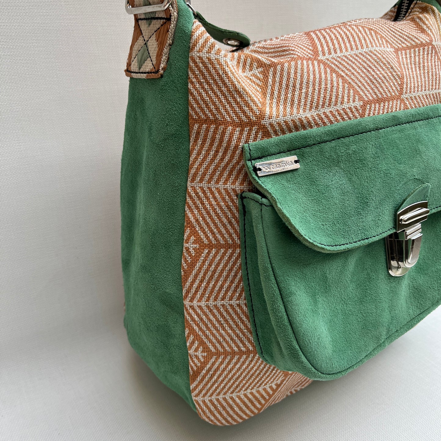 Bolso Tote Caomka · Edición Especial · Piel natural BioCuir® · Pieza Única 10852