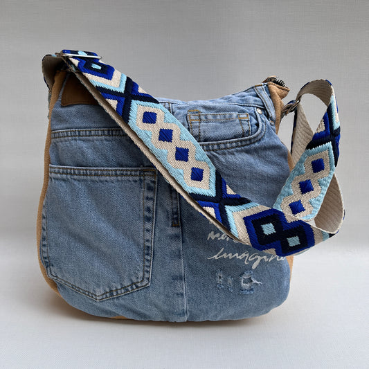 Caomka Tote Bag · Special Edition · BioCuir® natural leather · Unique Piece 10855