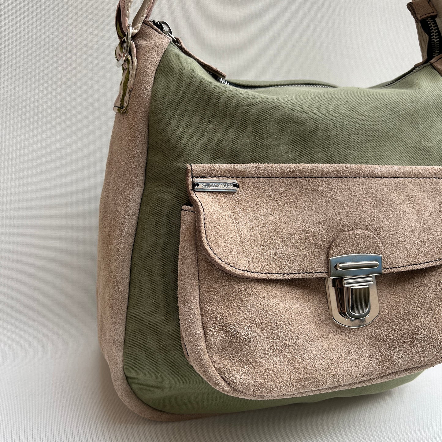 Caomka Tote Bag Special Edition BioCuir® Natural Leather Unique Piece 10850