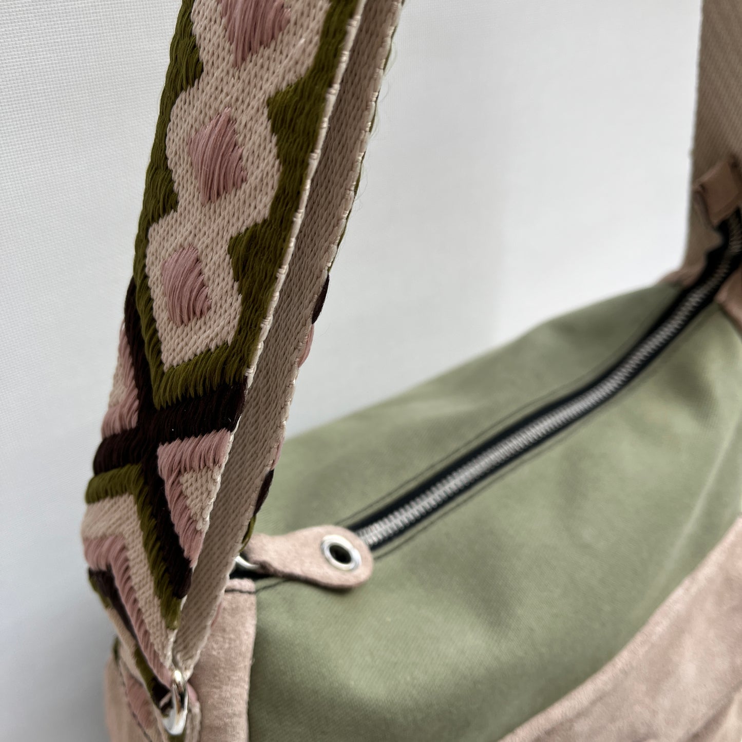 Caomka Tote Bag Special Edition BioCuir® Natural Leather Unique Piece 10850