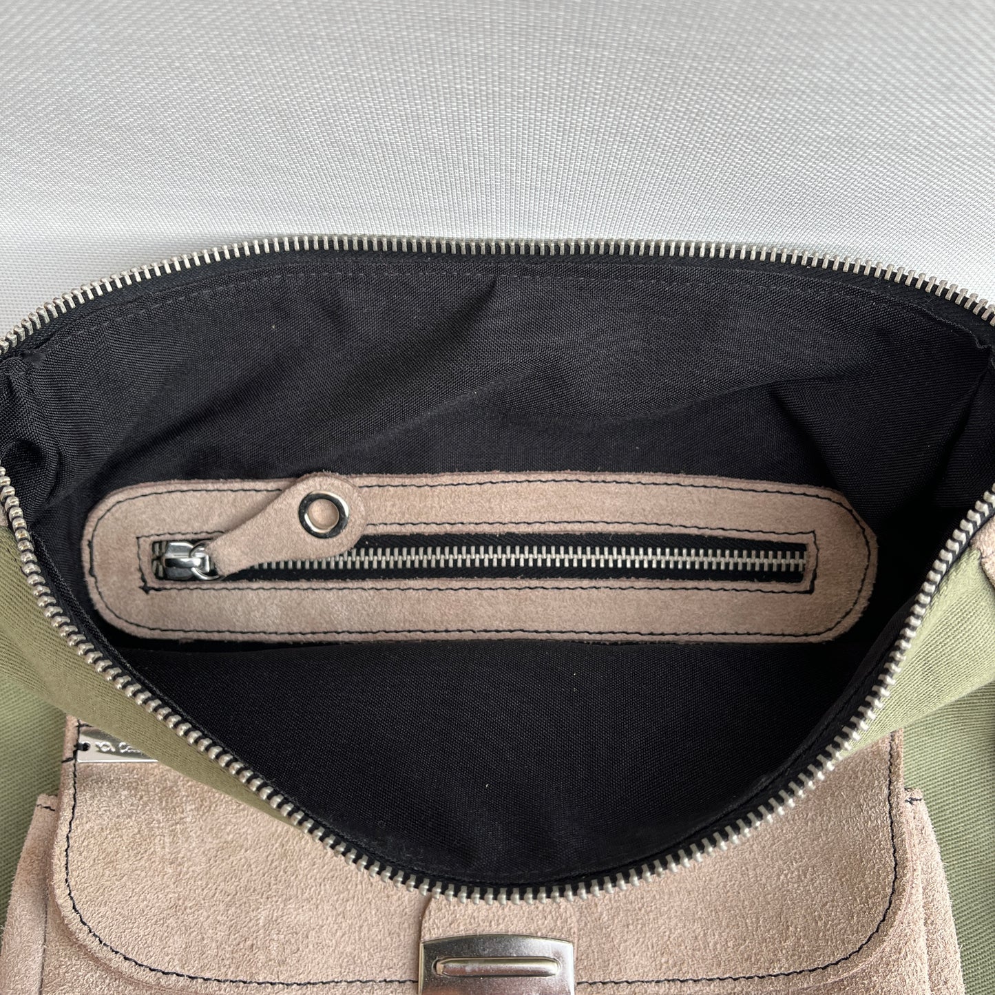 Caomka Tote Bag Special Edition BioCuir® Natural Leather Unique Piece 10850