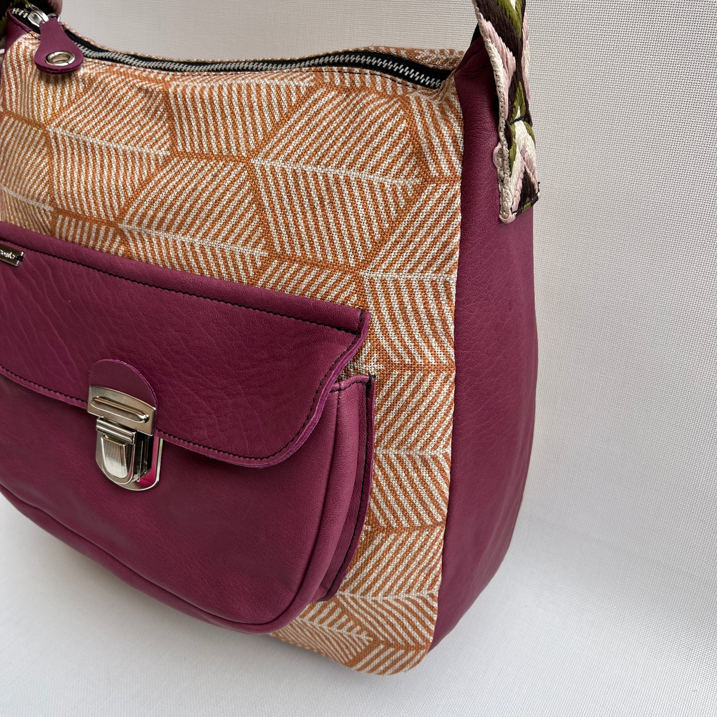 Caomka Tote Bag · Special Edition · BioCuir® natural leather · Unique Piece 10853