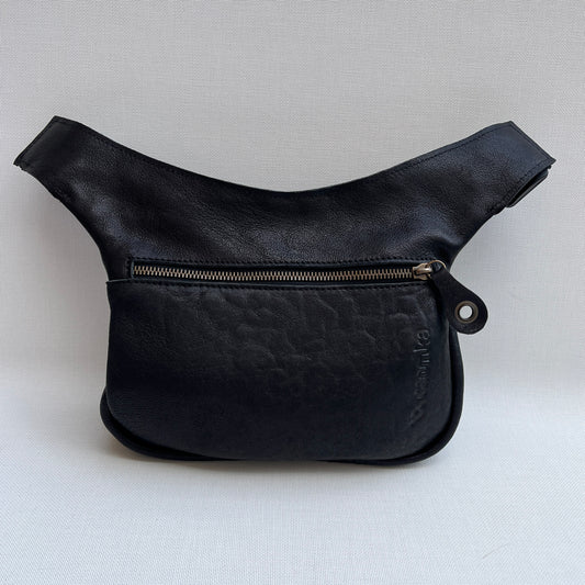 Special Black &amp; Panot Natural leather BioCuir® Exclusive Piece No. 12568