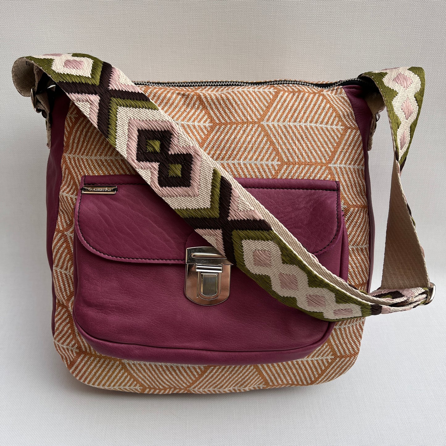 Caomka Tote Bag · Special Edition · BioCuir® natural leather · Unique Piece 10853