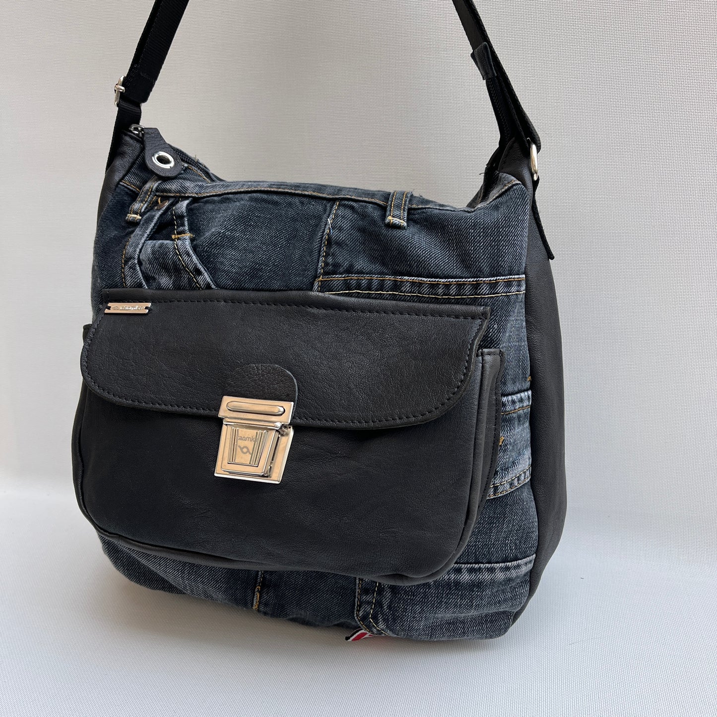 Caomka Tote Bag Special Edition BioCuir® Natural Leather Unique Piece 11634