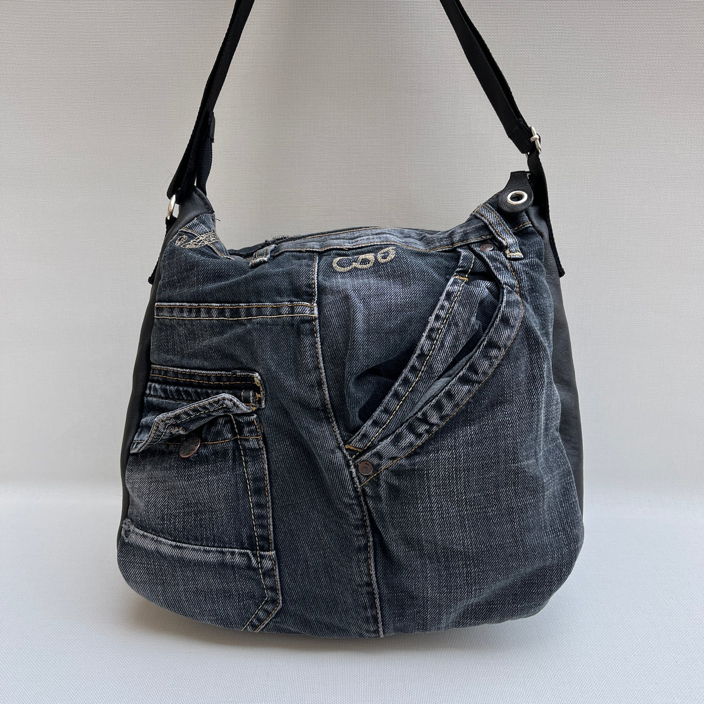 Caomka Tote Bag Special Edition BioCuir® Natural Leather Unique Piece 11634