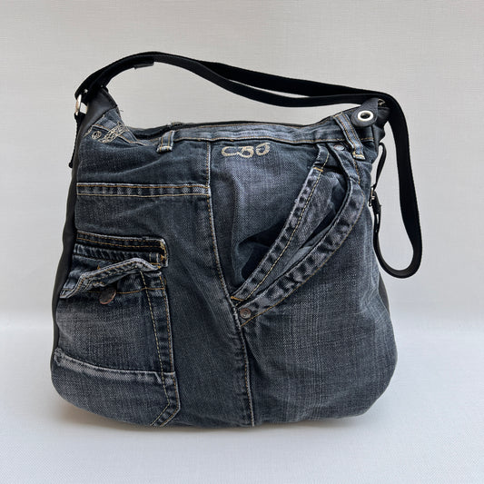 Caomka Tote Bag Special Edition BioCuir® Natural Leather Unique Piece 11634