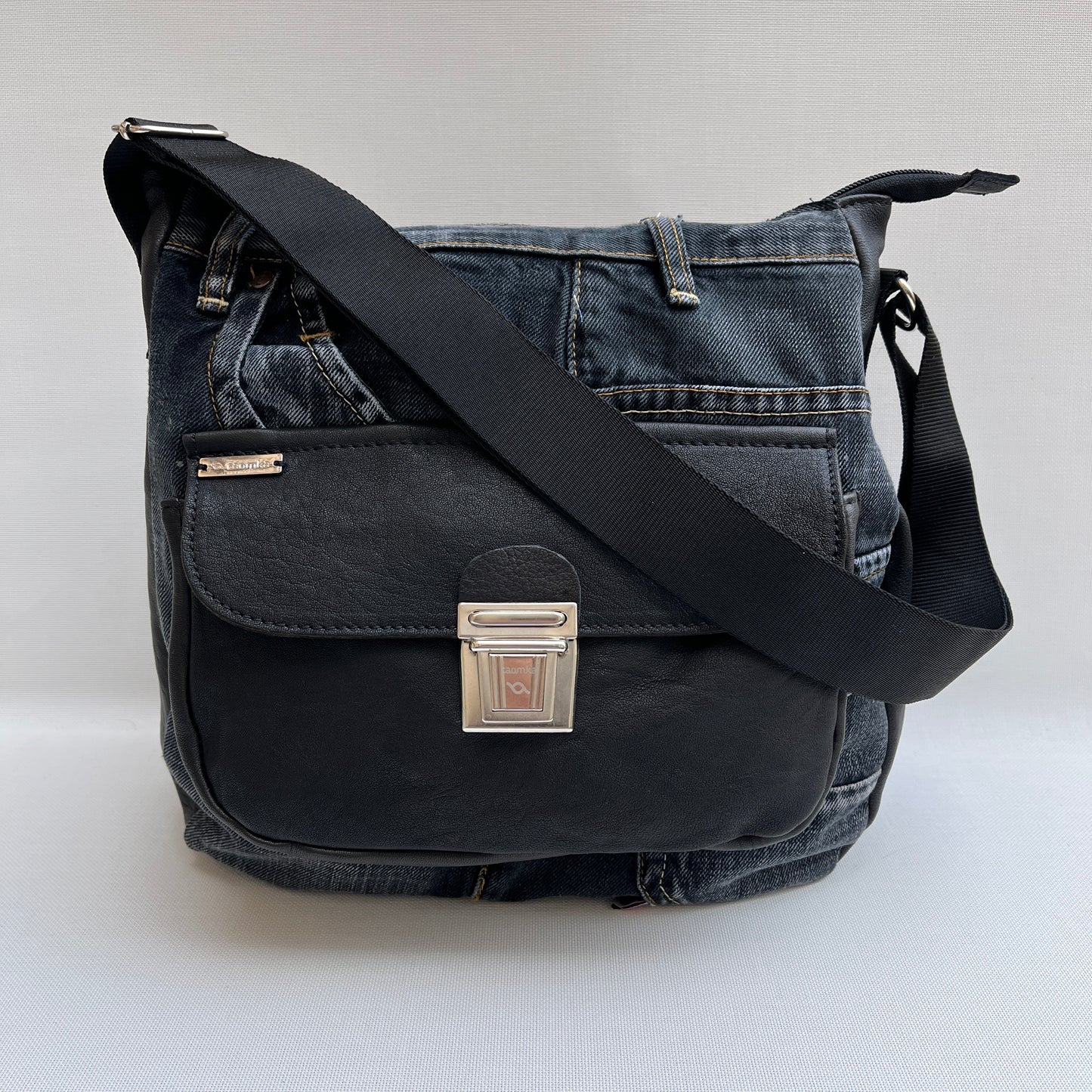 Caomka Tote Bag Special Edition BioCuir® Natural Leather Unique Piece 11634