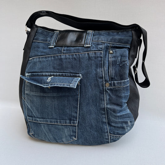 Caomka Tote Bag Special Edition BioCuir® Natural Leather Unique Piece 11635