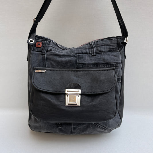 Caomka Tote Bag Special Edition BioCuir® Natural Leather Unique Piece 11638