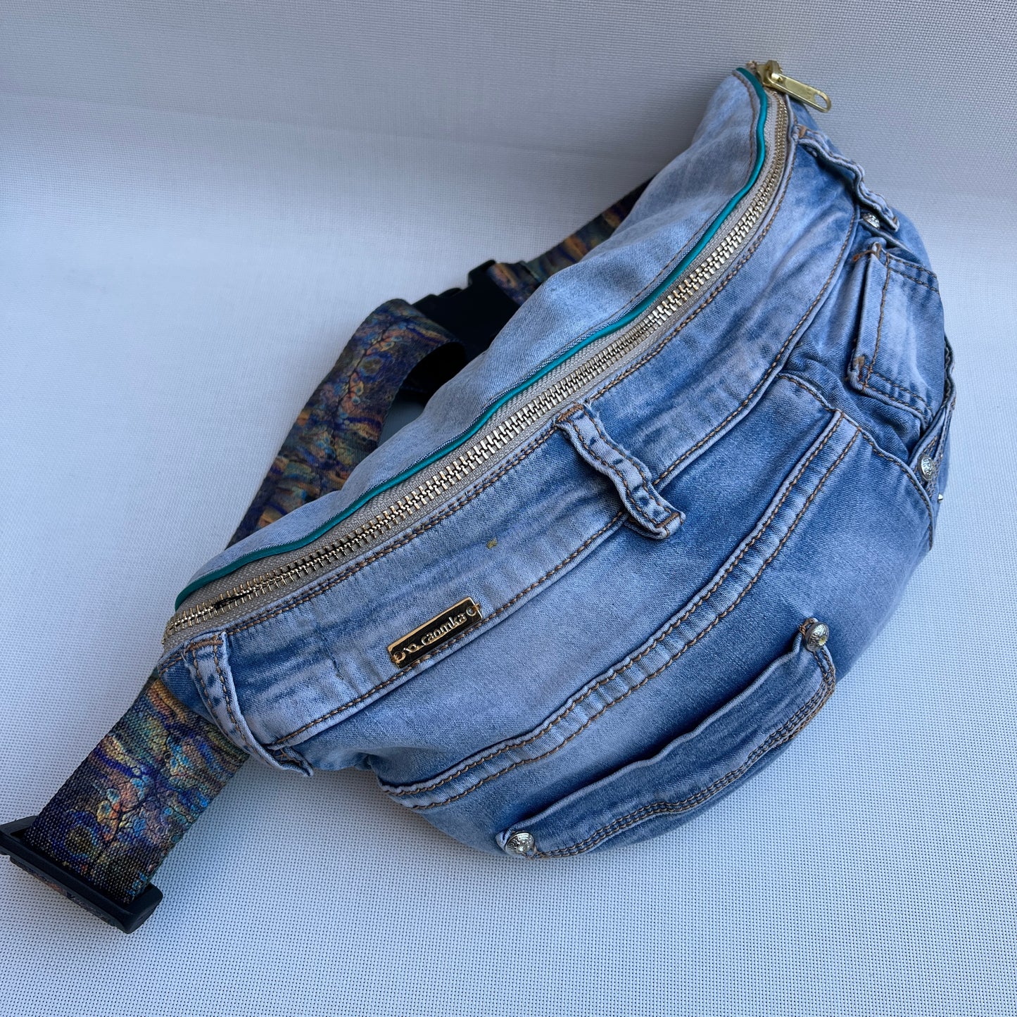 Maxi Retro Chic ♻️ Jeans Recycled ♻️ · Edición Limitada · Pieza Única Núm. 13229