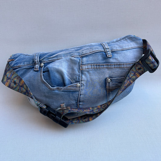 Maxi Retro Chic ♻️ Jeans Recycled ♻️ · Limited Edition · Unique Piece No. 13229
