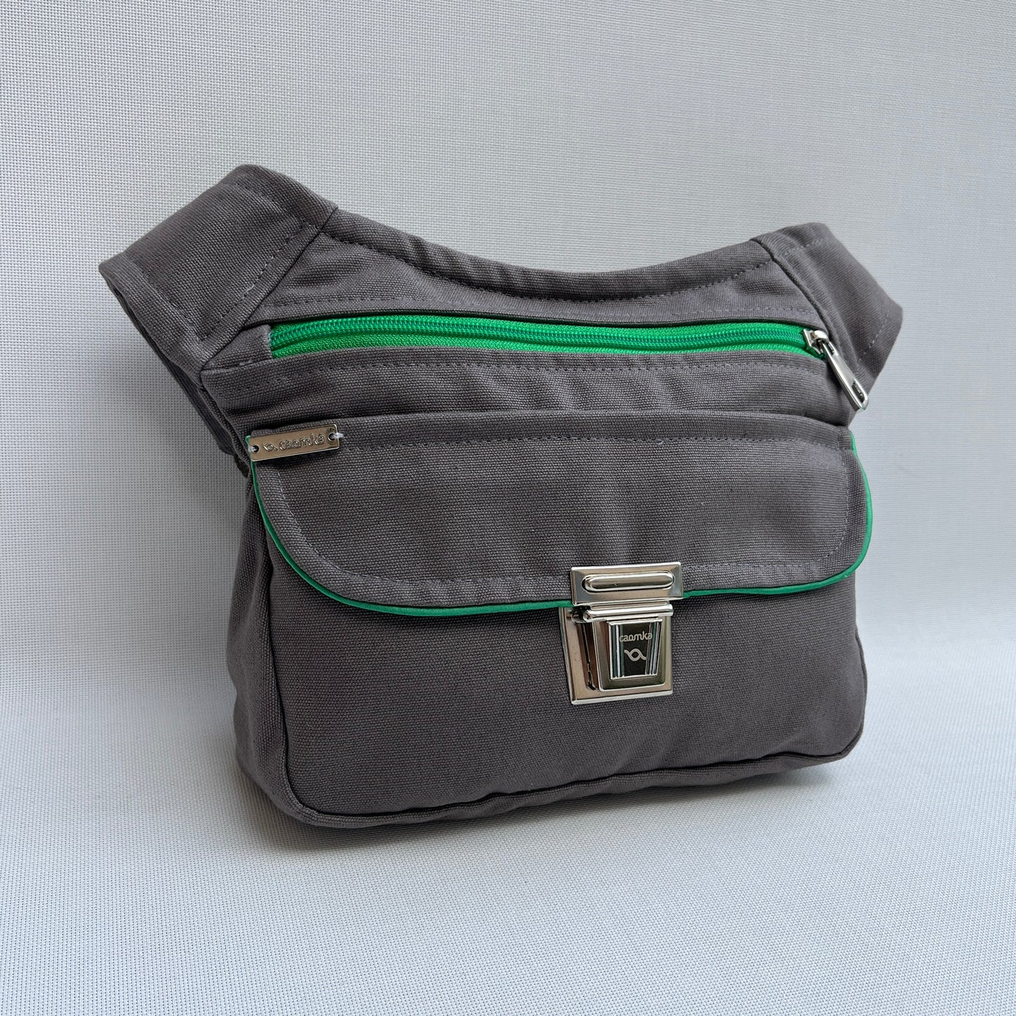 Special Gray &amp; Green + Back pocket Unique Piece No. 12640