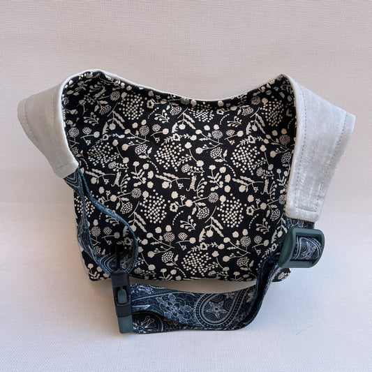 Special Pearl Gray Vegan Leatherette Unique Piece No. 13324