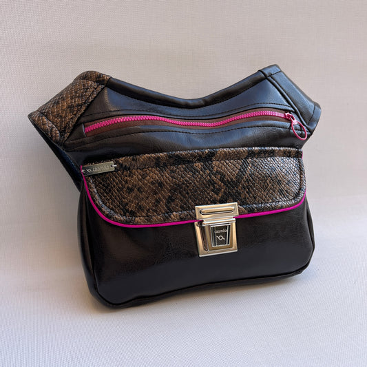 Special Brown & Animal Print Top · Pieza Exclusiva Núm. 13283