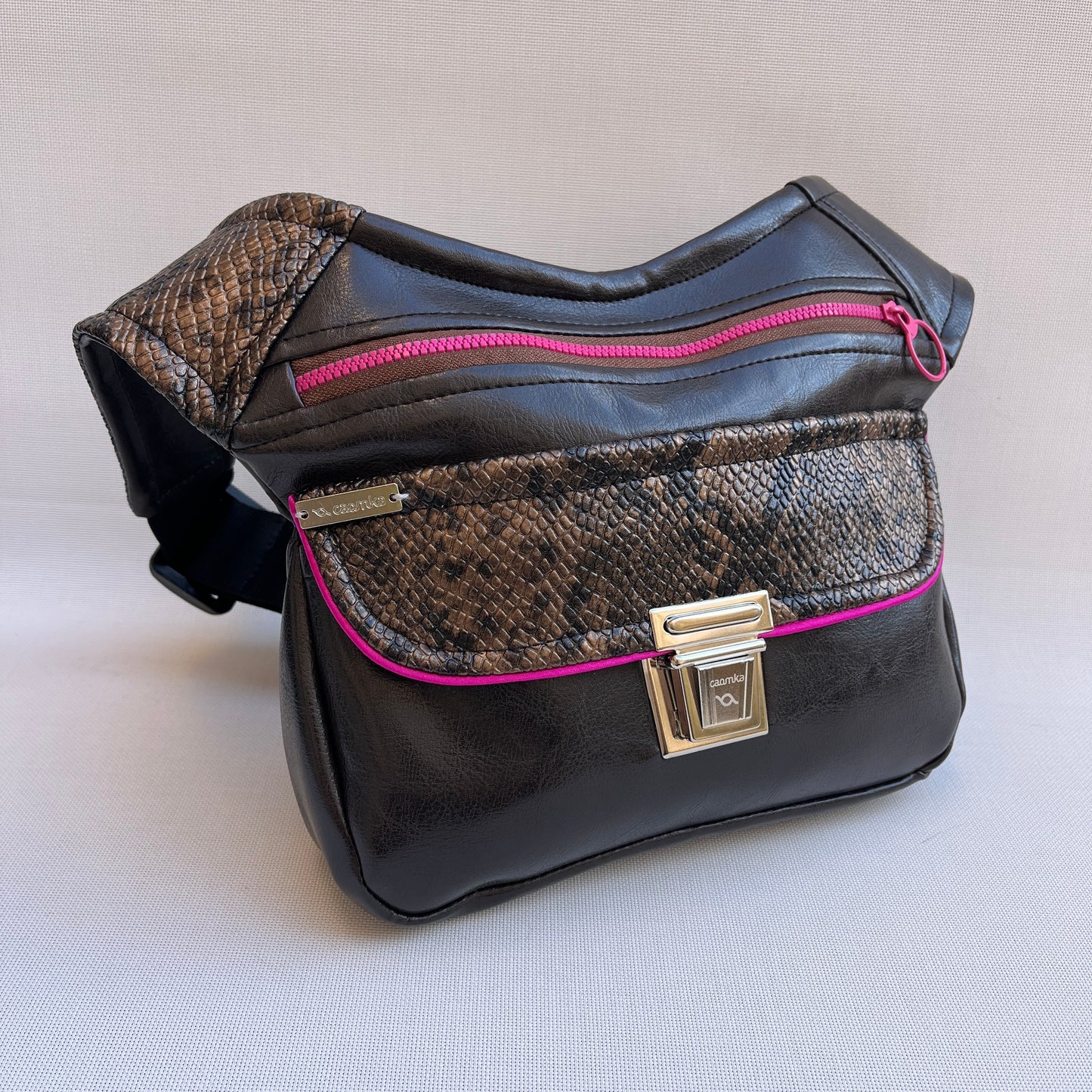 Special Brown & Animal Print Top · Pieza Exclusiva Núm. 13283