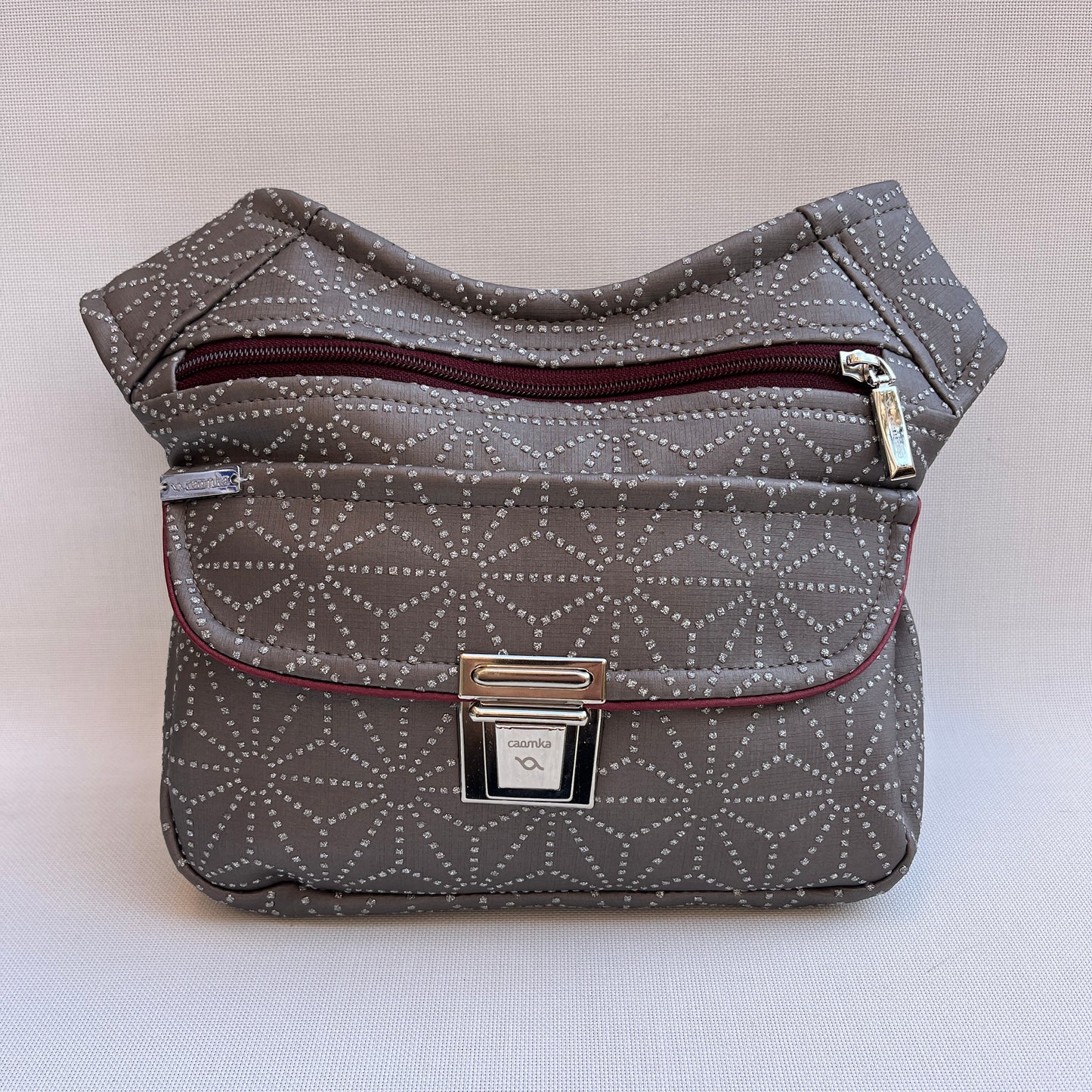 Special Brown & Geometric · Polipiel Vegana · Pieza Exclusiva Núm. 13286