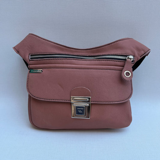 Classic Pale Pink BioCuir® natural leather Exclusive Piece No. 11970