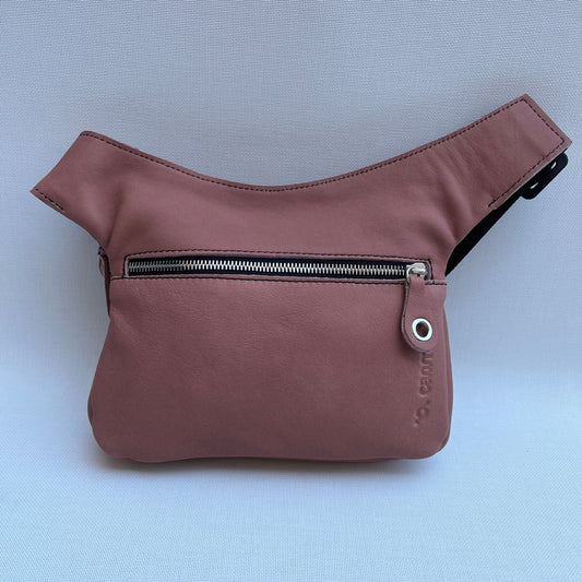 Classic Pale Pink BioCuir® natural leather Exclusive Piece No. 11970