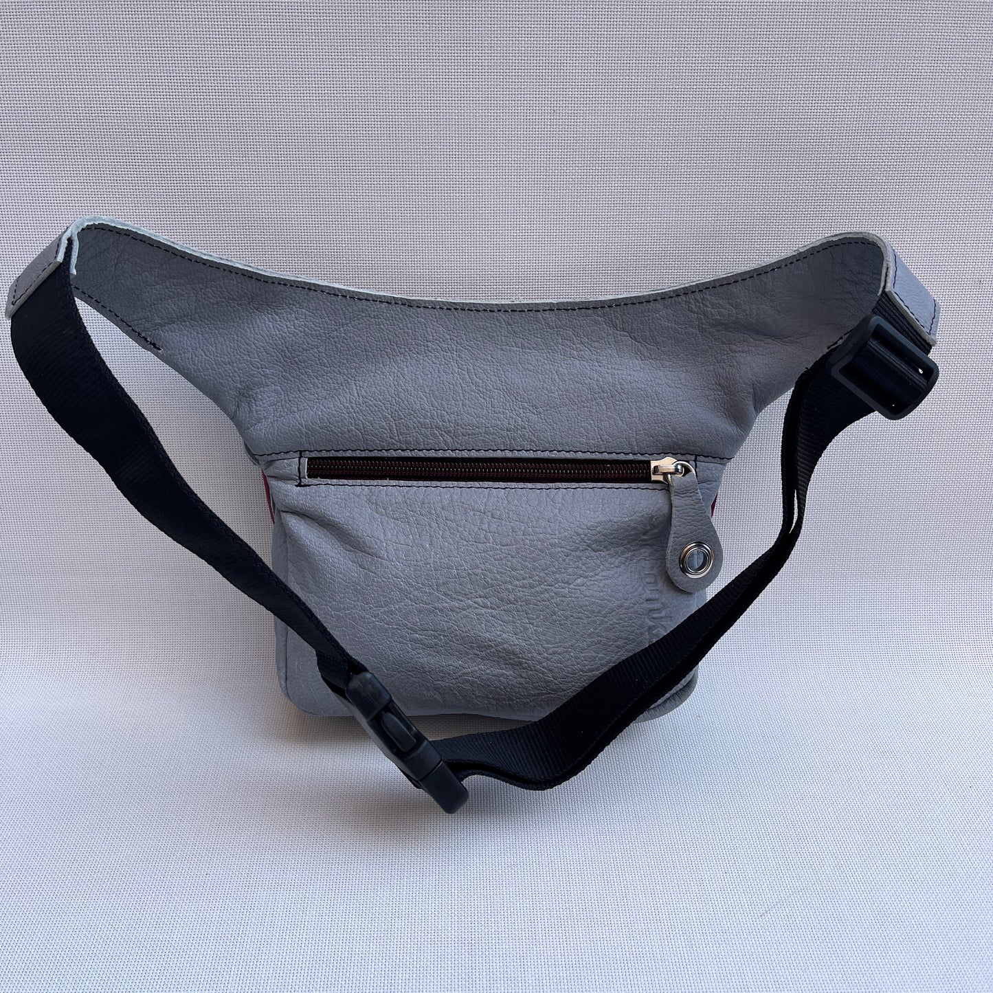 Special Mini Gris Perla Top · Piel natural BioCuir® · Pieza Exclusiva Núm. 13349