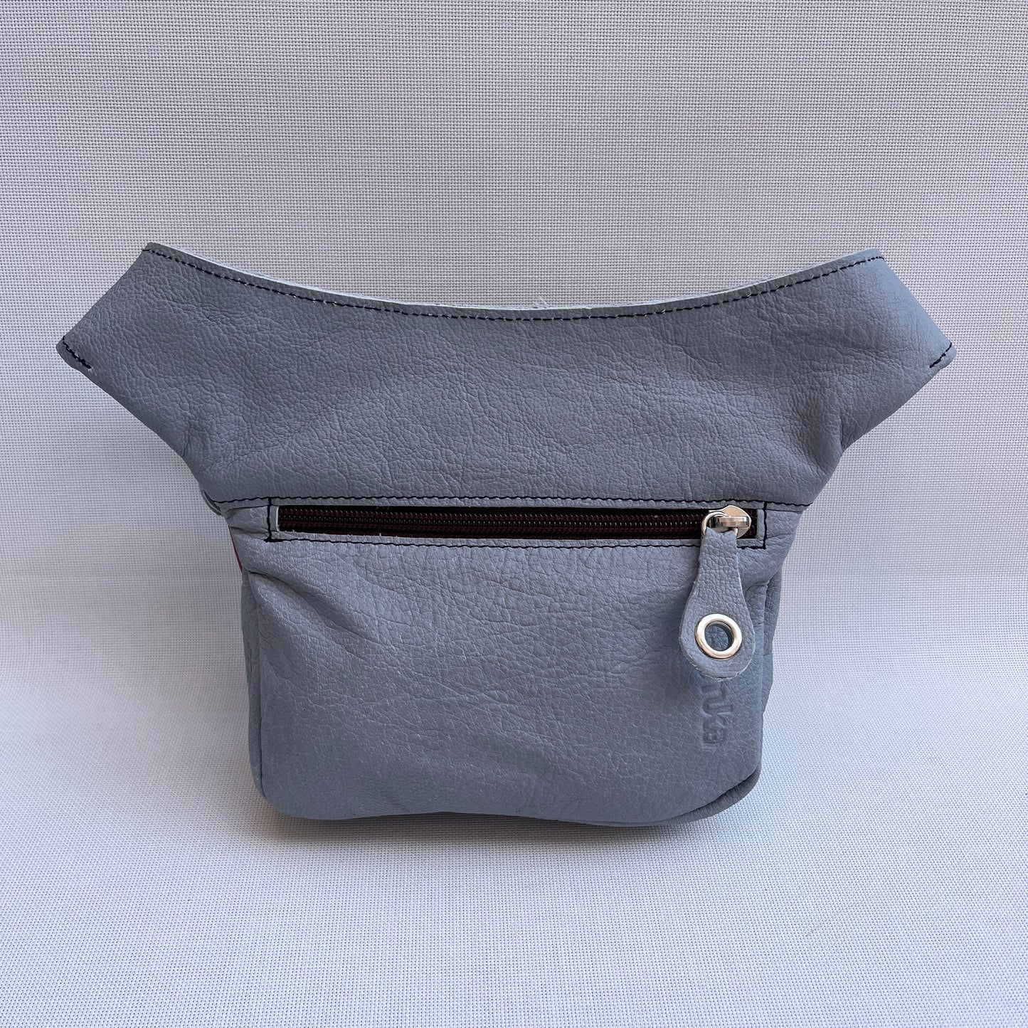 Special Mini Gris Perla Top · Piel natural BioCuir® · Pieza Exclusiva Núm. 13349