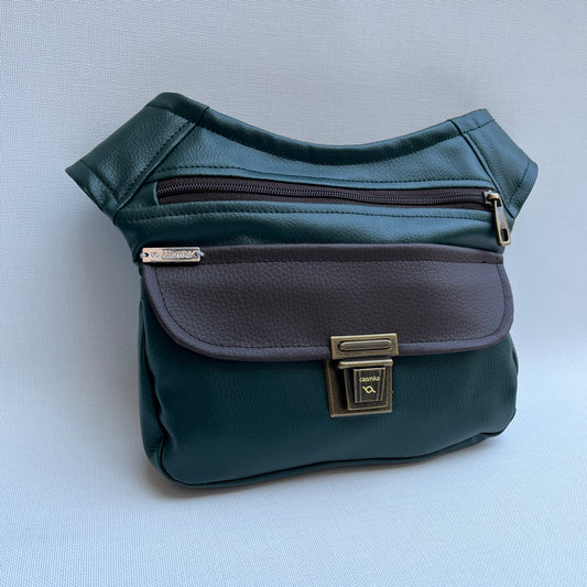 Special Green & Brown · Piel Vegana · Pieza Única Núm. 11654