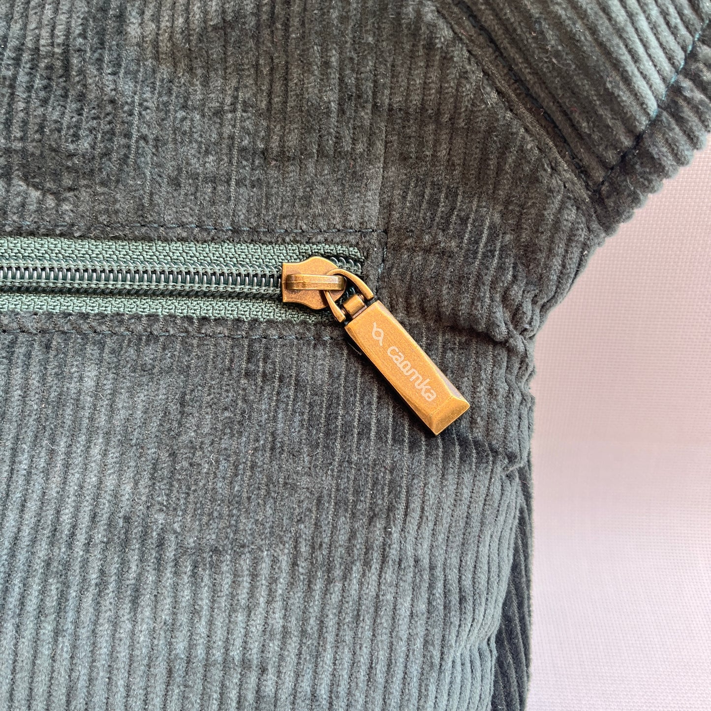 Classic Corduroy Green + Back pocket Exclusive Piece No. 13348